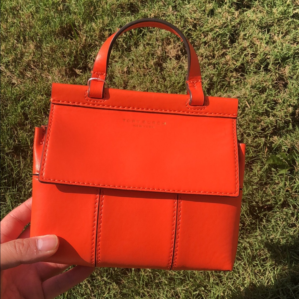 Tory Burch Orange Satchel